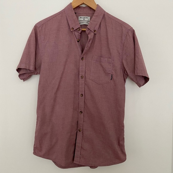 BILLABONG men’s shorts sleeve tailored shirt! - Picture 1 of 4
